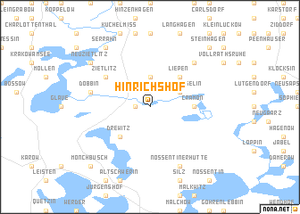 map of Hinrichshof