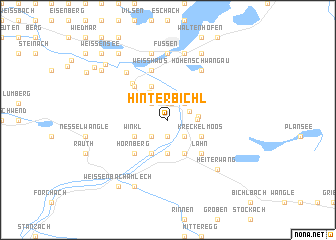 map of Hinterbichl