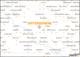 map of Hinter dem Wehe