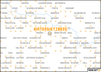 map of Hinterdietzberg