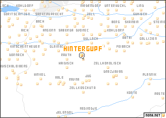 map of Hintergupf