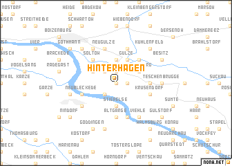 map of Hinterhagen