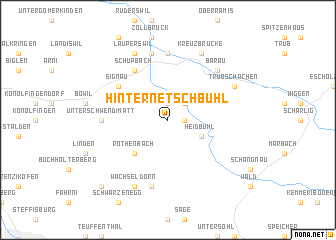 map of Hinter Netschbühl
