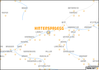 map of Hinterspadegg