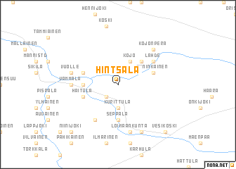 map of Hintsala