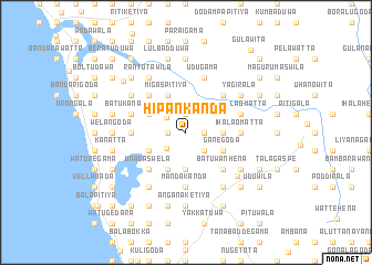 map of Hipankanda