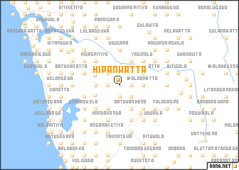map of Hipanwatta