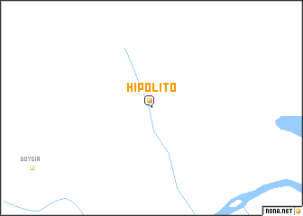 map of Hipólito