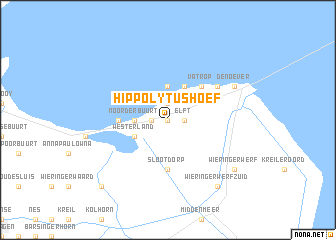 map of Hippolytushoef