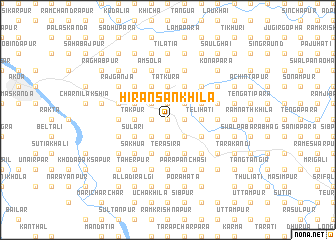 map of Hiransan Khila