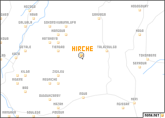 map of Hirché