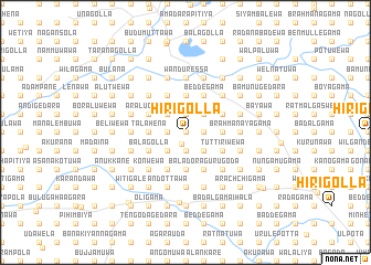 map of Hirigolla