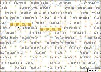 map of Hiripokuna