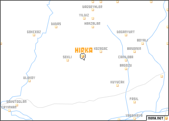 map of Hırka