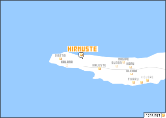 map of Hirmuste