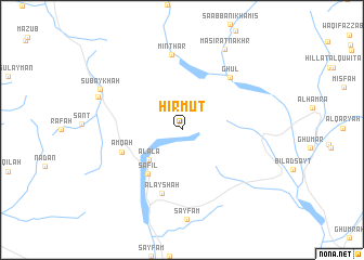 map of Ḩirmut