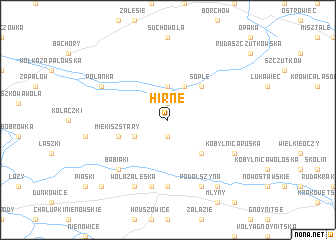 map of Hirne