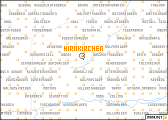 map of Hirnkirchen