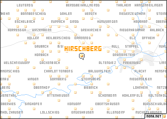 map of Hirschberg