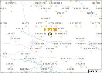 map of Hîrtop