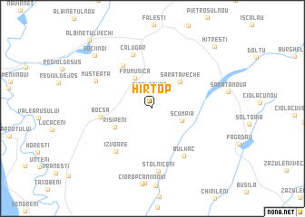 map of Hîrtop