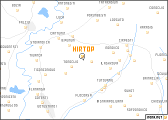 map of Hîrtop