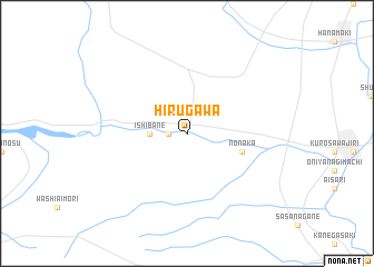 map of Hirugawa