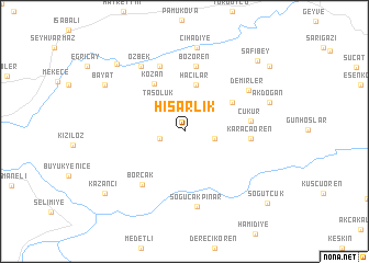 map of Hisarlık