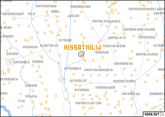 map of Ḩişşat Milīj