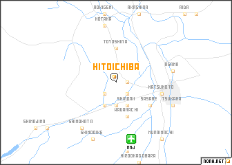 map of Hitoichiba