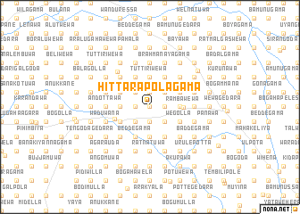 map of Hittarapolagama
