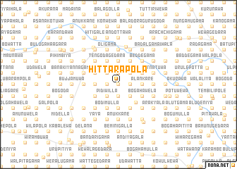 map of Hittarapola