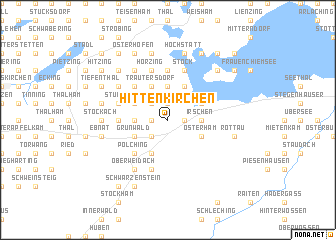 map of Hittenkirchen