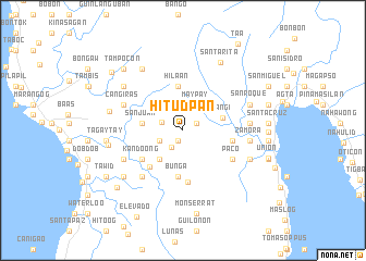 map of Hitudpan