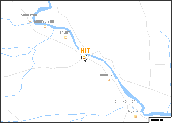map of Hīt
