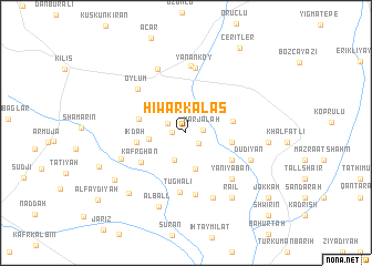 map of Ḩiwār Kalas