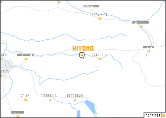 map of Hiyomo