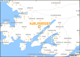 map of Hjälmsängen