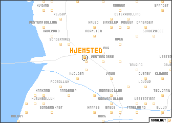 map of Hjemsted