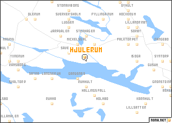 map of Hjulerum