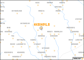 map of Hkai-hpi-la