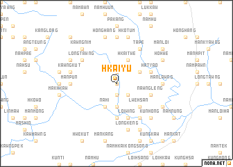 map of Hkai-yu