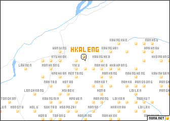 map of Hkaleng