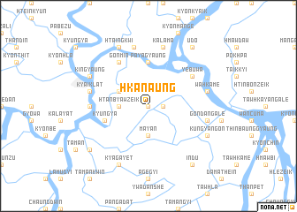 map of Hkanaung