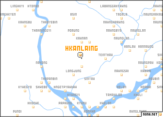 map of Hkanlaing