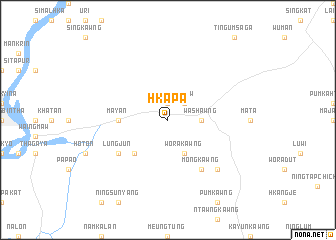 map of Hkapa