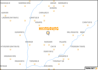 map of Hkindawng