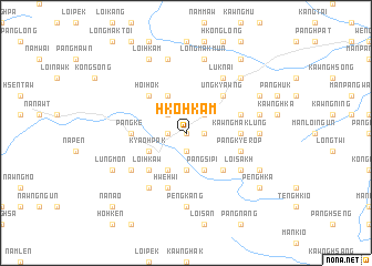 map of Hkö-hkam
