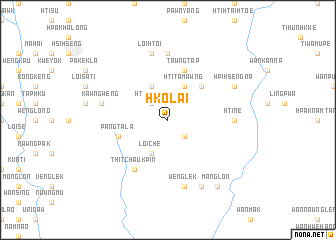 map of Hkolai