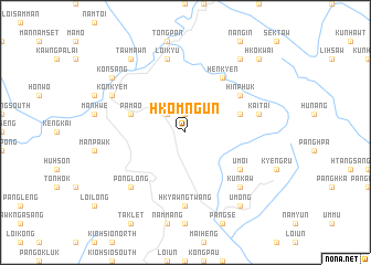 map of Hkömngün